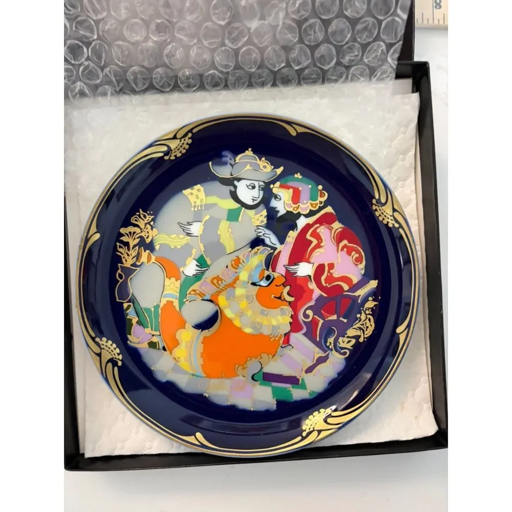 Rosenthal Zauberpferd  Magic Horse Collector plate by Bjorn Wiinblad